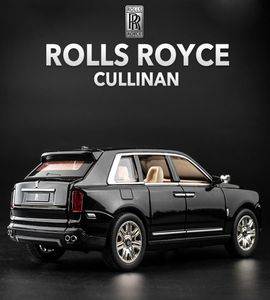 Children039s metal diecasting toy car acoustooptic simulation toy car Rolls Royce SUV Cullinan model scale 1329542803