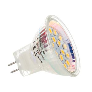 MR11 GU4 Mini LED Światła światła reflektora 12V 24 V 2835 SMD 2W 3W 12LEDS 18LEDS jasna, chłodna ciepła biała lampa Wymień światło halogenowe 10 W 20 W