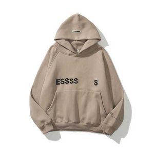 Mode lyxiga mäns tröjor spårsuiter ess brev essentialsports hoodies toppar byxor passar huva tröja avslappnad pullover män kvinnor par hoodie jacka u5s7