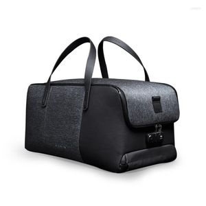 Reisetaschen Korin Design FlexPack GO Anti-Diebstahl-Reisetasche für Herren, Reisen, USB-Aufladung, faltbare Schultertasche, wasserdichtes Gepäck