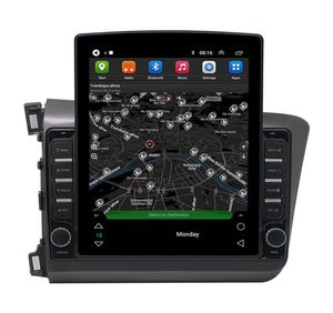 2Din Android Car Player DVD Radio Radio 97 -calowy ekran dotykowy pionowy Autoradio All in One Nawigacja dla Honda Civic 201220158721074