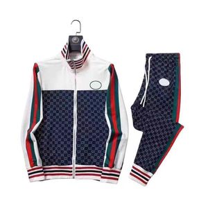Mens Tracksuits Sports Suit Designer Jacket Pants Fashion Casual G Loose dragkedja Jackor Sweatpants Pants Two Piece Men Women Sportwear Star1922