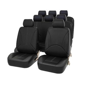 Universal Car Seat Cover PU Leer Covers Fittingen Auto Interior Accessories Stoelen Beschermer voor 7Seat8Seat Commercial SUV MI1994630