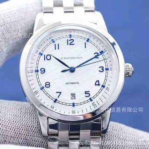 SUPERCLONE LW Uhr Wanjia Country Portugal Earth Pilot Blue Needle Automatic Mechanical Business Steel Band Watch für Herren