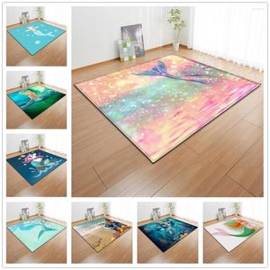 Carpets Flannel 3D Antiskid Home Rugs Memory Foam Carpet Baby Play Crawl Mat Large Size For Living Room Kids Girl Decor Rug