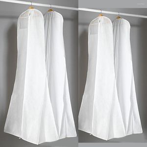 Storage Bags Wedding Dress Bridal Gown Garment Bag Dustproof Breathable Cover Closet