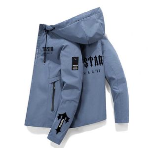 Trapstar Jackets New Men's Zipper Jacket Designer Fall/Spring Blazer Casual Trend Fashion Alfabet Printed Sports Jacket 587