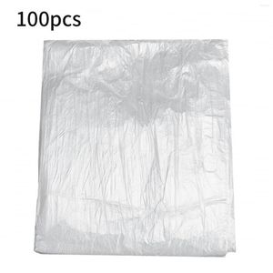 Campa a cadeira de cadeira 100pcs retângulo protetor de proteção multifuncional transparente tampa de massagem descartável para sofá grande impermeável