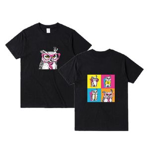 Tasarımcı Yeni% 100 Pamuklu Erkekler T Shirt Harajuku Yaz Komik Gömlekleri Grafik Pamuk Sokak Giyim Kısa Kol O-Neck Doğum Günü Hediyesi T-Shirt Erkekler/Kadınlar Giyim