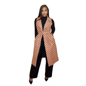 fashion Casual Dresses Trench warm Blouse double layer lapel belt wool vest coat One-piece Skirt Club Jackets Clothing Size S-2Xl