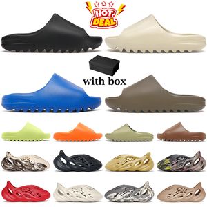 men women sandals designer slides foam runner Azure Bone Desert Sand Onyx Mx Carbon Mineral Blue Sulfur Ararat mens fashion slippers outdoor shoes