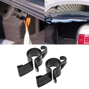 Accessori interni 2 pezzi staffa di montaggio per bagagliaio posteriore per auto portaombrelli organizzatore per automobili per ganci appesi in viaggio 87HE