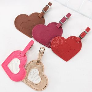 Moda Heart Luggage Tag Mulheres acessórios de viagem