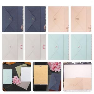 Gift Wrap Envelopes Paper Setstationary Letter Cute Supplies Envelope Stationery Writing Lined Officebusiness School Mailing Cardstock