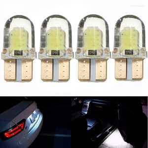 10pcs LED 194 168 COB 8SMD Parking Bulb Silica Bright White License Plate Light DC 12V