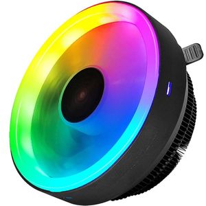CoolMoon RGB CPU Cooler kylskylning Kylning LED 12V f￶r Intel AMD PC Processor Desktop Radiator259G