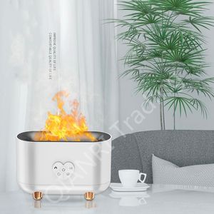 Настольные лампы USB плагин Love Flame Увлажнитель Увлажнитель Ночной свет