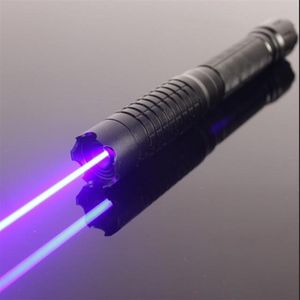Most Powerful Light Astronom Blue Laser Torch 445nm 450nm 500000m Focusable Laser sight Pointers Flashlight Blue Laser Pen With 5 Star232j