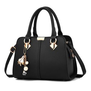 2022 Nya mode kvinnliga väskor läder handväska axelväska damer messenger väska 0013