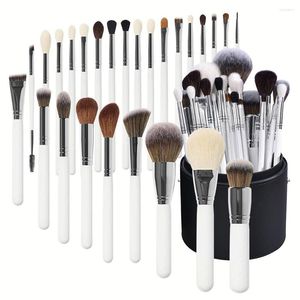 Makeup Brushes 26pcs Set Blush Foundation Foundation Correcteur Doeshadow Pouth Pouth Cosmetic Brush Fibre Soft Fibre Fibre Maquillage Tools Beauty Tools