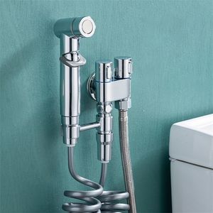 バスルームシャワーヘッド衛生的な散水缶ハンドヘルドビデ噴霧器蛇口ヘッドセルフクリーニング221105