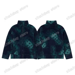 Xinxinbuy Men Designer Coat Jacket Fleece Puffer Camouflage Letter Print Bomull Långärmad kvinnor grå svart vit blå s-xl