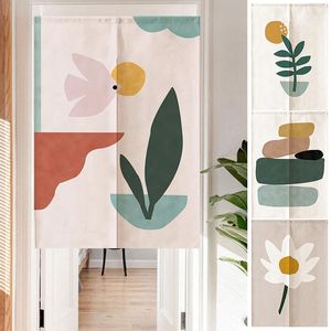 Curtain Nordic Art Door Partition Half-Curtain Small Fresh Kitchen Dust Screen Bathroom Occlude Decorative Short Curtains