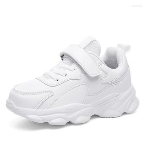 Scarpe da ginnastica Ragazzi Sneakers Bambini Per ragazze Bambini Scarpe da ginnastica da corsa in pelle Calzature Moda antiscivolo Tenis Menino