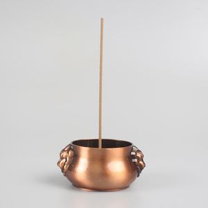 Lâmpadas de fragrâncias Creative Metal Metal Incense Alloy Base Crafts Home Decoration Sandalwood Burner Wholesale