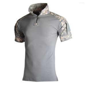 Men's T Shirts Men Tactical Shirt Short Sleeve Military Combat T-Shirt For Man And Woman Paintball Breathable Quick Dry