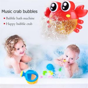 Baby Bathy Bubble Crabs Baby Bubble Maszyna zabawna muzyka kraba muzyczna producent kąpieli pływanie zabawek340y