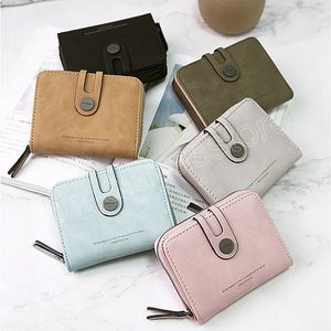 Women Card Wallet Function ID Credit Card Case Passport Cover Girl Mini Cards Holder Document Bag