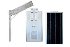 50W 100W Solar Street light Outdoor lighting Waterproof IP65 Aluminum Alloy Integrated Design Radar Motion Sensor3288177