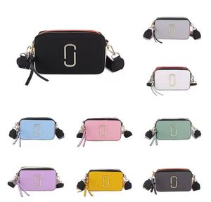 Designer Women Bags New 2022 Contrast Color Small Square Bag Trend Letter Single Shoulder Messenger Bag Wholesale J005