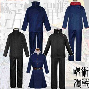 Anime jujutsu kaisen cos ubrania gojo satoru itadori yuji cosplay dla dzieci odzież swobodna i wygodna rola anime odgrywać J220720