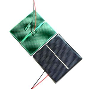 BUHESHUI W Vミニポリクリスタリン太陽電池モジュールケーブル37Vバテティスタディ10PCSロット80 mm212CのためのDIYソーラーパネル充電器