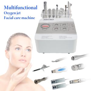 Sk￶nhetsutrustning Microdermabrasion 8 i 1 Aqua Jet Peel Syre Facial Machine Anv￤ndarmanualer och videor tillhandah￥lls