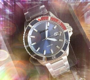 Простые циферблаты Quartz Mens Watches Spectwatch 42 -мм Auto Date Three Stiches Дизайнерская из нержавеющая сталь Благородная и элегантные наручные часы подарки на день рождения подарки