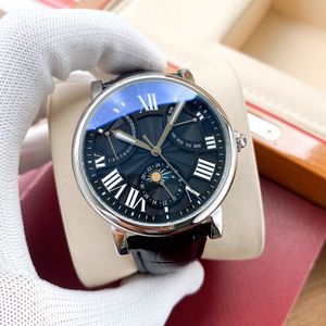 مشاهدة رجال الساعات حركة ميكانيكية أوتوماتيكية مشاهدة 43 مم bussniess جلد الموضة ساعة wristwatch Montre de Luxe