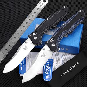 G10 handle CNC benchmade knife 810 D2 steel sharp blade High hardness 60 HRC camping hunting EDC tool folding pocket knife Wholesale of manufacturers
