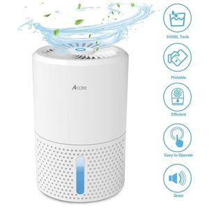 その他の家の装飾 Acare 除湿機吸湿器エアドライヤー 900 ミリリットル水タンク付き地下室のバスルームのワードローブ用静音 221105