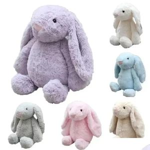 Party Favor Dhs Easter Bunny 12 -cal 30 cm Pluszowa wypełniona zabawka Kreatywna lalka miękka ucha królicza dzieci dzieci walentynki dzień obrony dhez