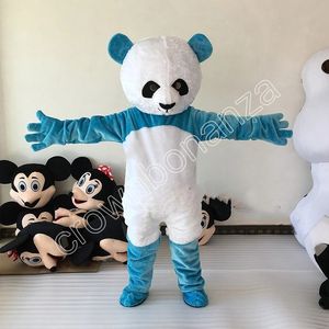 Halloweenowe giganty panda kostiumy z kreskówek strój postaci garnitur Xmas Outdoor Party Strój dla dorosłych rozmiar reklamowy