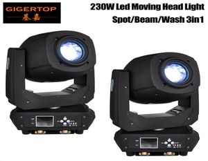 230W LED Moving Head Light Professional LED -Bühnenbeleuchtung 618 Kanäle Dual Prism Lens Focus Zoom Funktion CE ROHS7191087