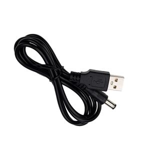 1M 2A Kable zasilające Port USB 2,0 do 5,5 x 2,1 mm 5 V DC Złącze złącza do tabletu mp3 mp4