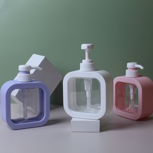 500ml 300ml Body Lotion Pump Bottle Soap Shampoo Hand Sanitizer Large Capacity Container Home Office Hotel