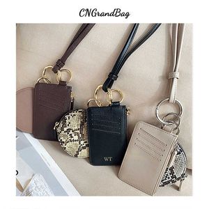 Wallets Crossbody Coin Purse Card Case Fashion Korean Version Of The Pattern Short Wallet Ladies Small Wallet Hanging Neck Cardholder T221104