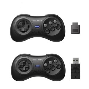 Spelkontroller Joysticks M30 24G trådlös spelkontroll för Sega GenesisGega Genesis Mini och Mega DriveMini Sega Genesis trådlös spelkontroll 221107