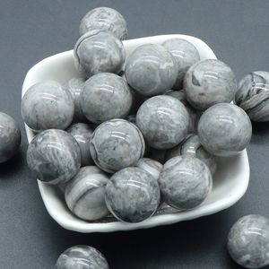 Natural 8/10/16/18/20mm Non-porous-ball No Holes Undrilled Chakra Gemstone Sphere Collection Healing Reiki Decor Map Stone Balls Beads