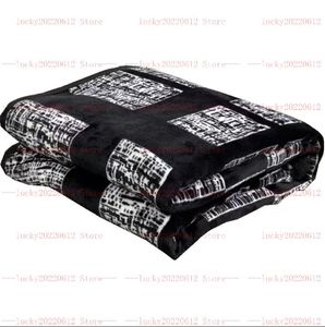 Designer filt soffa kast 150x200 cm hem högkvalitativ anti-pilling badhandduk tapestry klassisk vinter fleece scarf sjal resor bärbara filtar vip gåva GX-1109